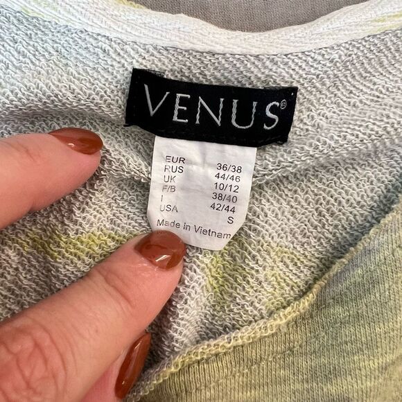 🔥🔥5 for $25🔥🔥 Venus Multicolor Ombre Cutout Long Sleeve Colorful Sweatshirt - Picture 7 of 8